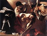 Caravaggio Canvas Paintings - The Crowning with Thorns